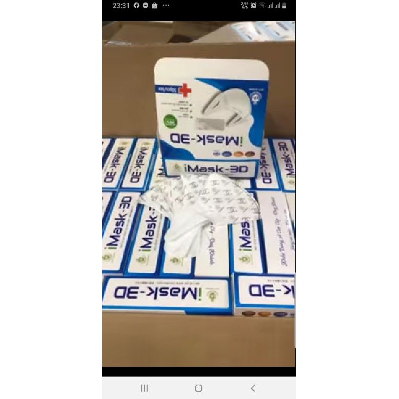 [Mã COSDAY giảm 8% đơn 150K] Hộp 50 chiếc khẩu trang 3D mask họa tiết chữ X | BigBuy360 - bigbuy360.vn