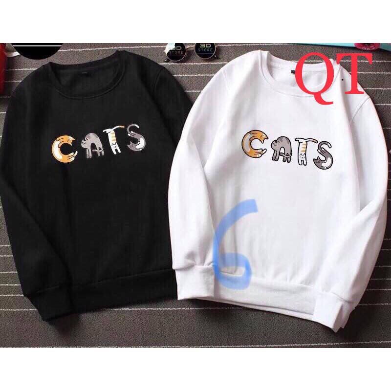 ÁO NỈ CỔ TRÒN NHIỀU HÌNH NGỘ NGHĨNH_AN011 | BigBuy360 - bigbuy360.vn