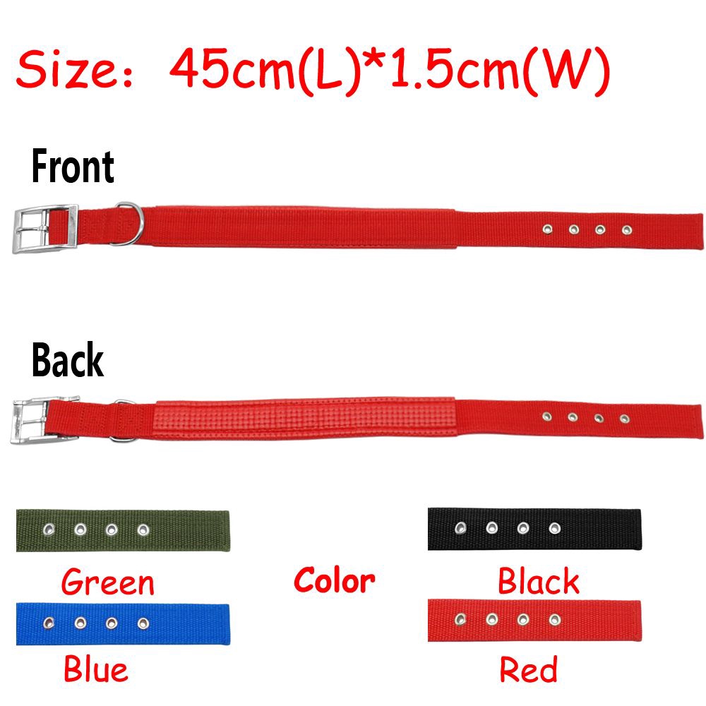 Vòng cổ nylon 2 lớp cho thú cưng