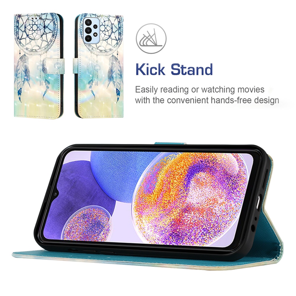 Bao Da Điện Thoại Nắp Lật In Họa Tiết 3D Cho Samsung Galaxy A51 A71 4G 5G M60S/A81/NOTE 10 Lite M80S/A91/S10 Lite