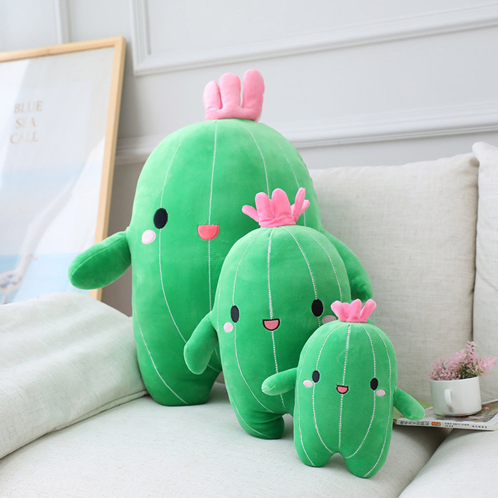Xương Rồng Nhồi Bông Mềm Mại Dễ Thương Trang Trí Nhà Cửa