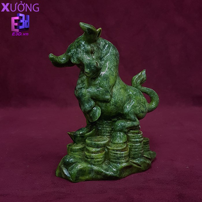 Tượng trâu - Xưởng E3D - CV 094