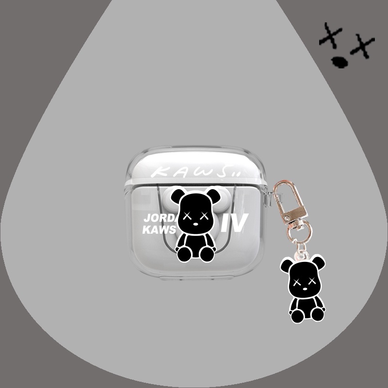 DISNEY Vỏ Bảo Vệ Hộp Sạc Tai Nghe Q6 Mềm Họa Tiết Hoạt Hình Dễ Thương