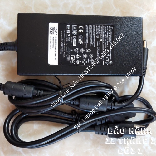 Sạc Laptop Dell 19.5V-9.23A 180W Alienware 15 M14x M17x R4 M4600 M4700 M4800