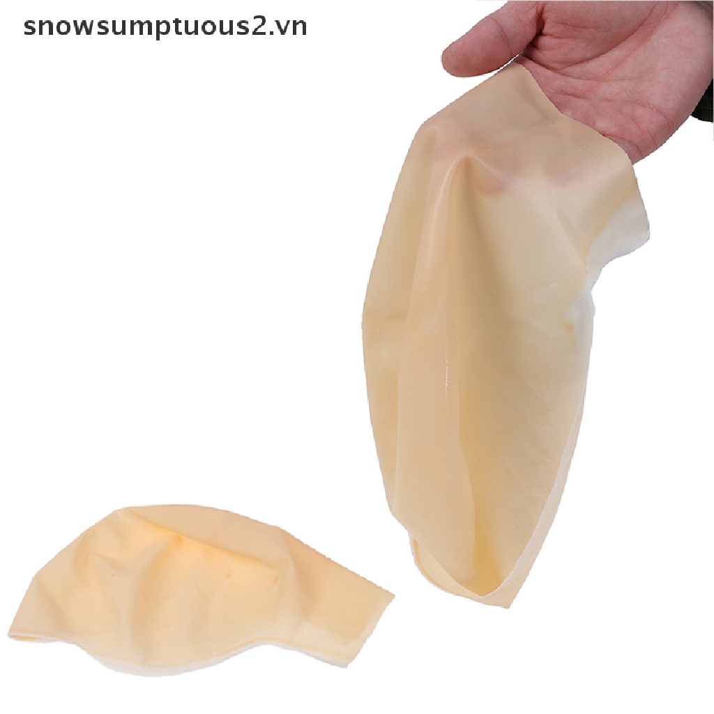 [Hàng mới về] Tóc giả hói đầu vui nhộn latex da giả hóa trang thích hợp cho mọi giới tính