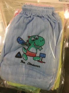 Combo 10 quần cotton giấy màu