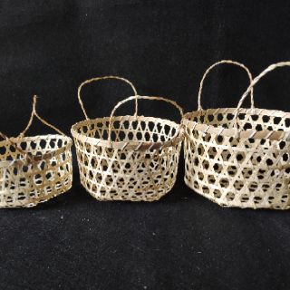 Giỏ tre tròn bộ 3 chiếc