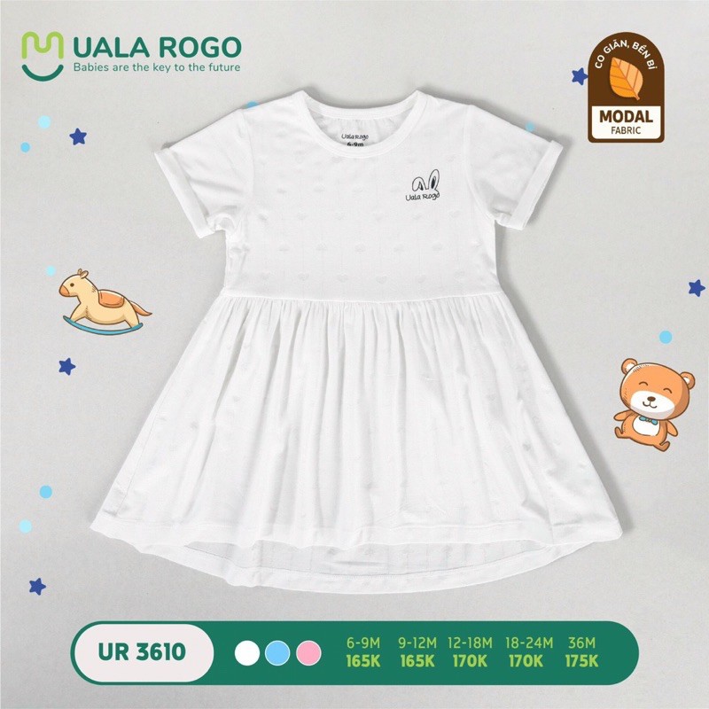 UALA ROGO - Váy cộc tay Modal 12m - 36m