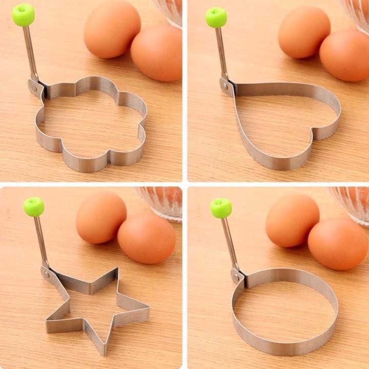 Bộ 4 Khuôn trứng inox đủ hình tròn, tim, sao, hoa 𝐆𝐈𝐀𝐃𝐔𝐍𝐆𝐓𝐎𝐍𝐆𝐊𝐇𝐎𝟏