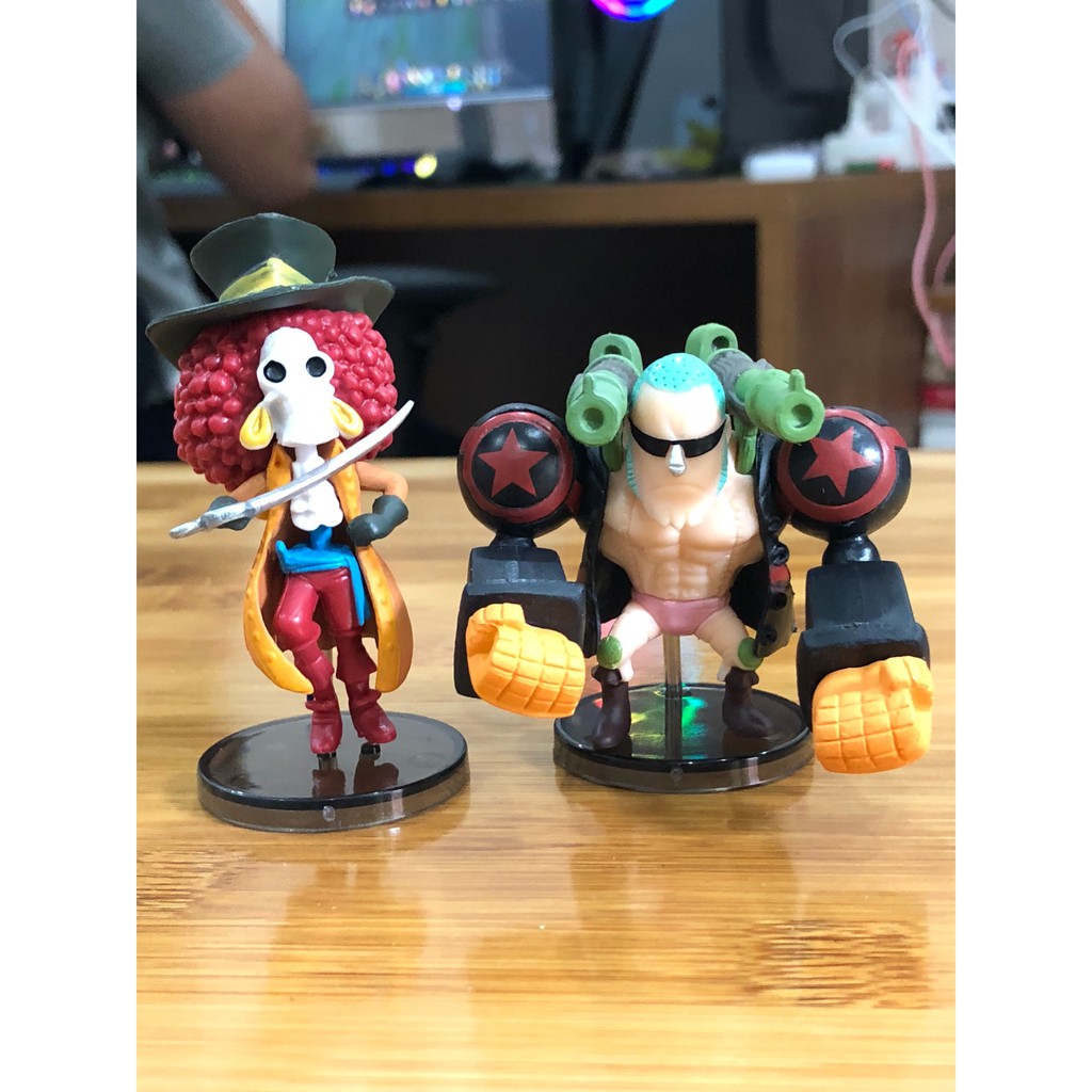 💖Combo 9 Mô Hình Nhân Vật One Piece Team Luffy Chibi