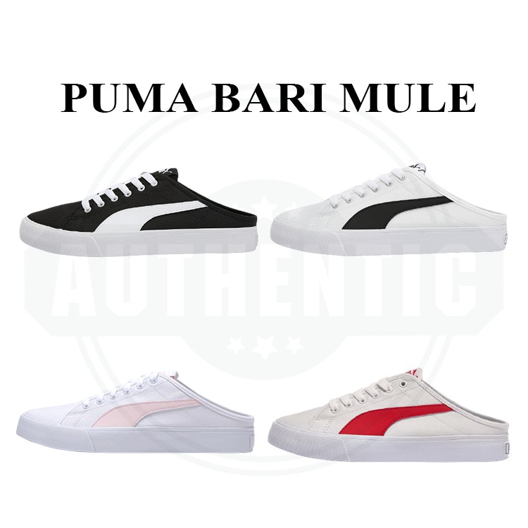 Giày lười đạp gót Puma Bari Mule Shoes (4 màu)