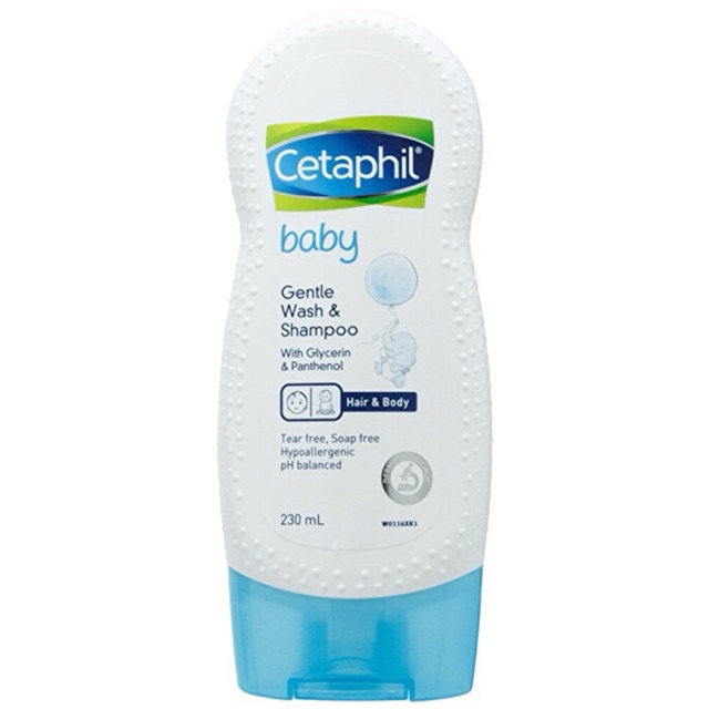 Sữa tắm gội toàn thân CETAPHIL BABY GENTLE WASH &amp; SHAMPOO 2in1