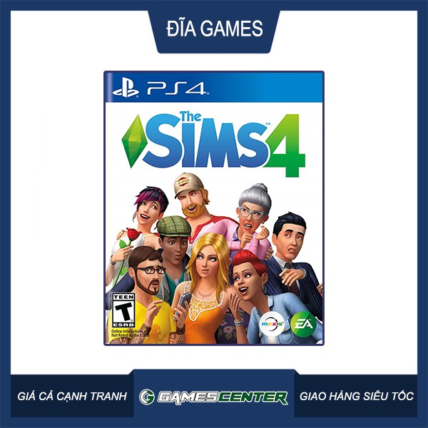 Đĩa game PS4 The Sims 4