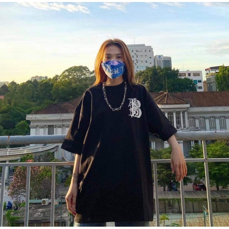 Áo thun bobui thiên thần B Nam nữ cotton full tag