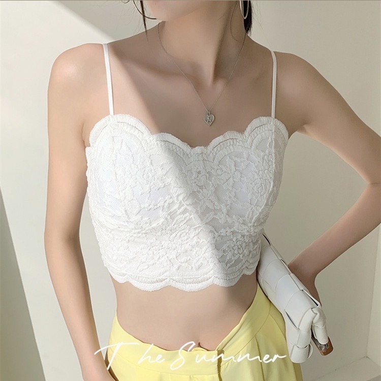 Áo Bra Nữ Ren Hoa Thiết Kế Sang Chảnh ms 1818