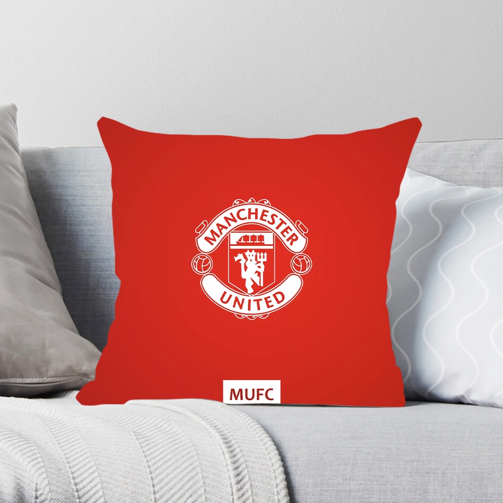 Áo Gối Hai Mặt In Hình Đội Tuyển Bóng Đá Manchester United 3D
