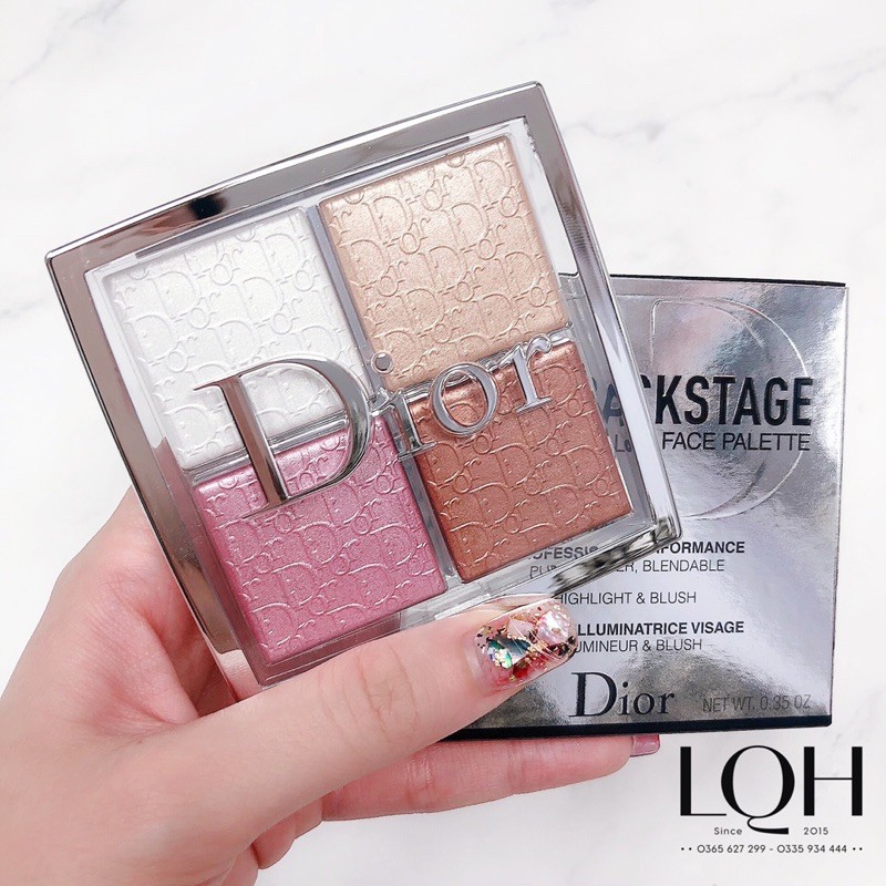 Bảng phấn highlight và má hồng Dior Backstage Glow Face Palette 001 Universal | BigBuy360 - bigbuy360.vn