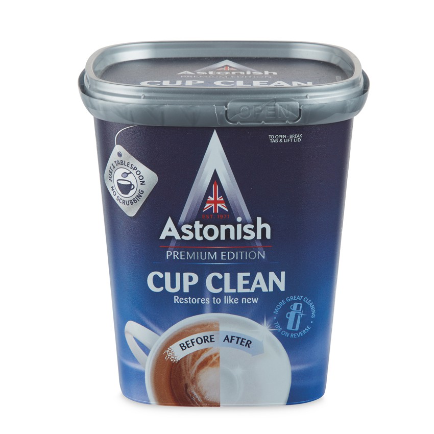 Bột tẩy rửa đa năng Astonish 350g Anh Quốc C9630 (tẩy cặn trà cà phê, lồng giặt, thông tắc, làm mới đồ trang sức...)