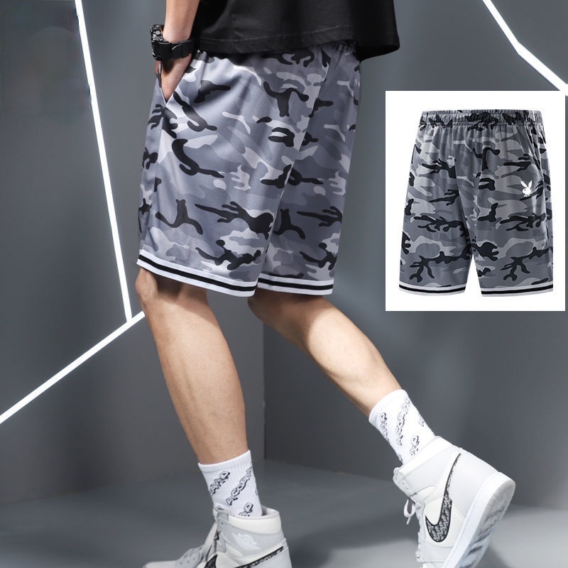 Shorts ice sports pants men's Beach loose Capris