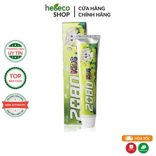 Kem đánh răng trẻ em ngừa sâu răng và cho hơi thở thơm mát hương táo 2080 KID’S TOOTHPASTE 80g  - Hàn Quốc Chính Hãng