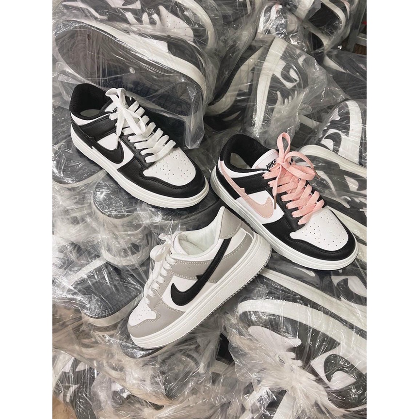 Giày sneker thể thao Jordan Nữ đế bằng