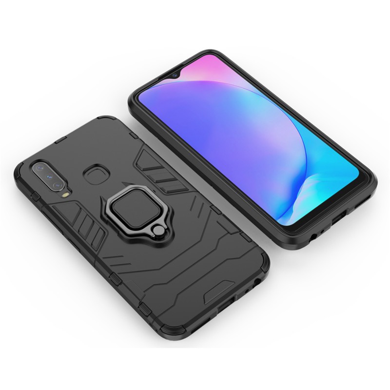 Ốp lưng Silicon phối nhựa cứng kiểu áo giáp dành cho VIVO U10