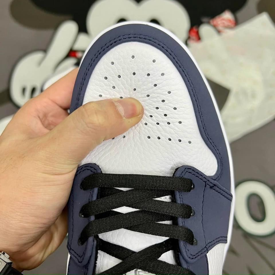 Giày thể thao nam nữ jordan 1 low xanh navy , Giày jd xanh than cổ thấp , Giày jd màu mới hottrend 2022-yugi19988