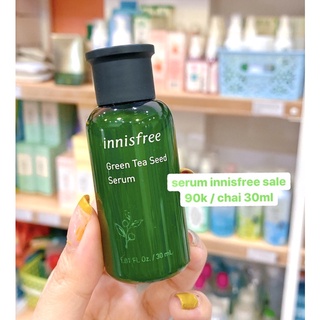 The green tea seed serum minisize 30ml - tinh chất dưỡng da trà xanh