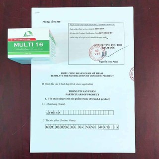 Kem Rạn Da Multi 16 Athena 20g