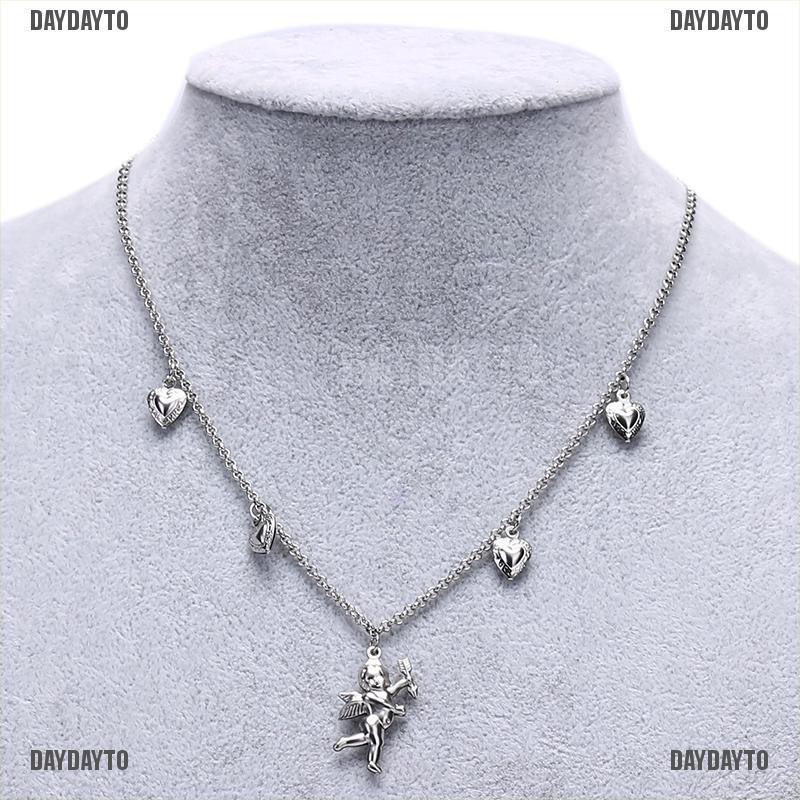 Vòng cổ Mặt Hình Thiên Thần Tình Yêu Dễ Thương