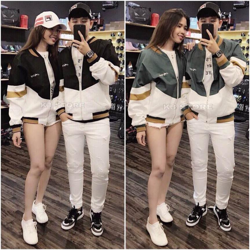 [S02] Áo khoác cặp Áo khoát đôi nam nữ gió dù 2 lớp chống nắng cao cấp 2 màu trên dưới rất hot hàng bao chất-A080 | BigBuy360 - bigbuy360.vn