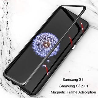 Ốp 2 lớp đóng mở tiện lợi bằng nam châm cho Samsung Galaxy S8 Plus S8
