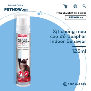 Xịt chống mèo cào đồ Beaphar Indoor Behavior 125ml