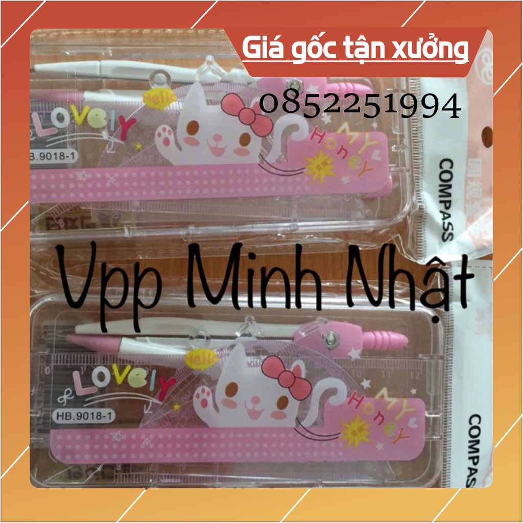 Bộ đồ sử dụng phương tiện học tập Hongbo (gồm 7 món) (Giá tốt nhất )