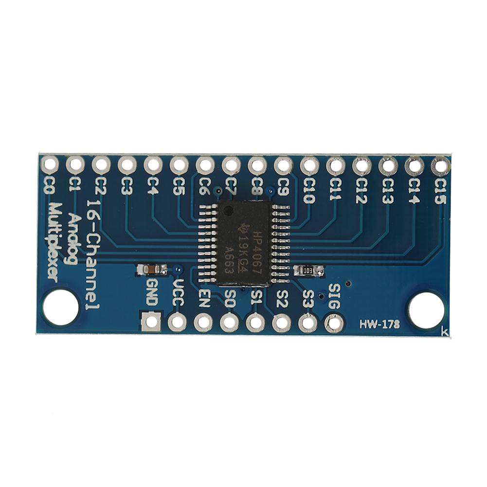 [OTICLE] CD74HC4067 High Speed CMOS 16 Channel Analog Digital Multiplexer Module