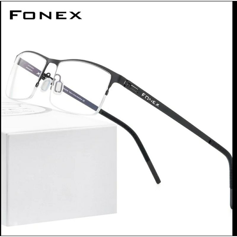 Kính giả cận uv, Gọng kính cận nam nữ Fonex chính hãng Mỹ ( Có hình thật)