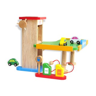 Sáng tạo gara xe hơi: mô hình trạm xăng và bãi đậu xe winwintoys - đồ chơi gara xe hơi cho bé