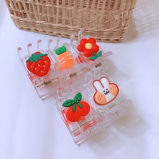 Kẹp càng cua 5 răng hình trái cây 3d cực xinh
