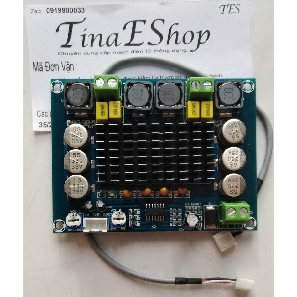 Mạch Khuếch Đại Âm Thanh TPA3116D2  2 Kênh 120W x 2  _M998