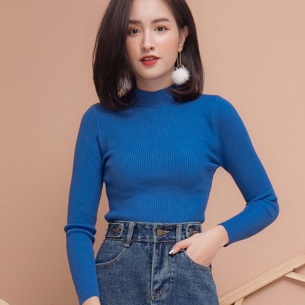 KOKA Áo len tăm cổ 3 phân 06102 | BigBuy360 - bigbuy360.vn