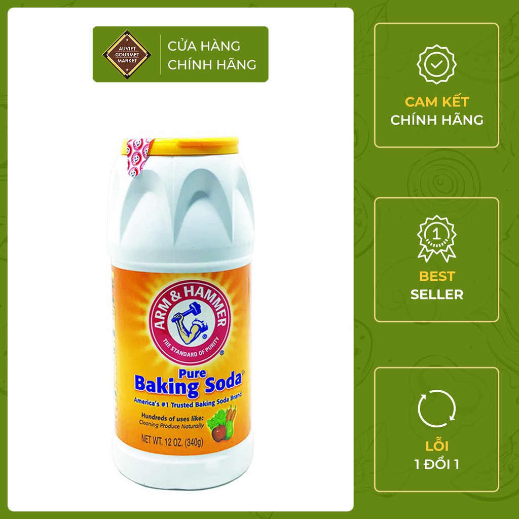 Bột Baking Soda Rửa Rau Củ Quả 340g | BigBuy360 - bigbuy360.vn