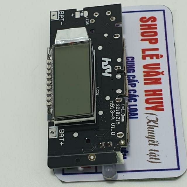 Mạch sạc dự phòng LCD 2A - 1.A