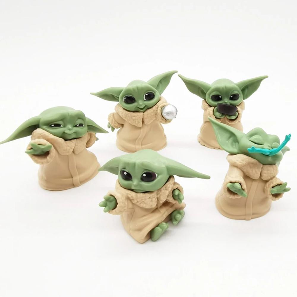 IVORY Mô Hình Nhân Vật Yoda Trong Phim Star Wars Kích Thước 4-6cm Chất Lượng Cao