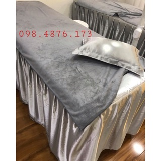 Ga giường spa nối mi , mặn mụn