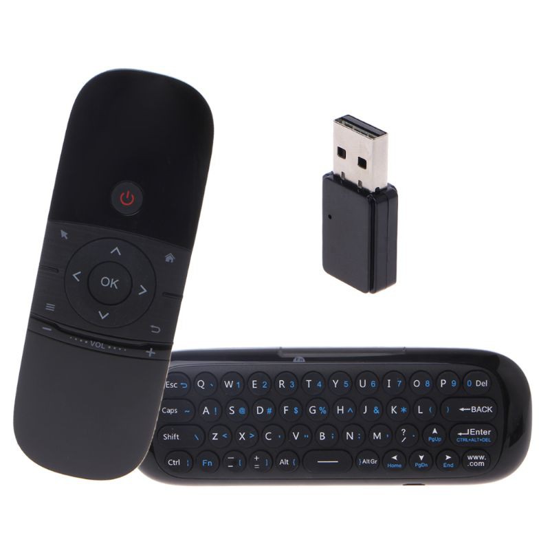 Bộ bàn phím chuột bay W1 2.4G cảm biến chuyển động hồng ngoại