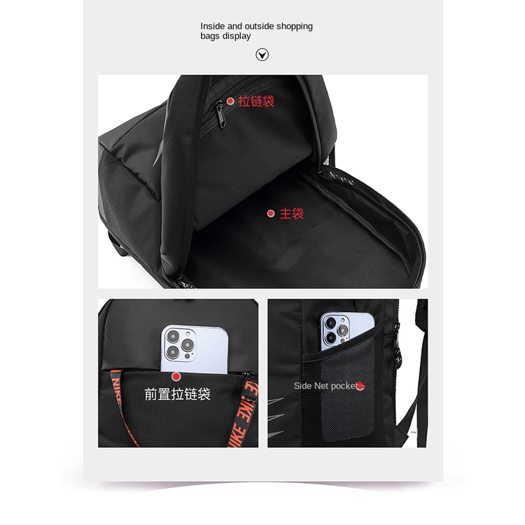 Ba Lô NIKE Thể Thao Leo Núi Đựng Máy Tính Kích Cỡ Lớn Dành Cho Nam Giới