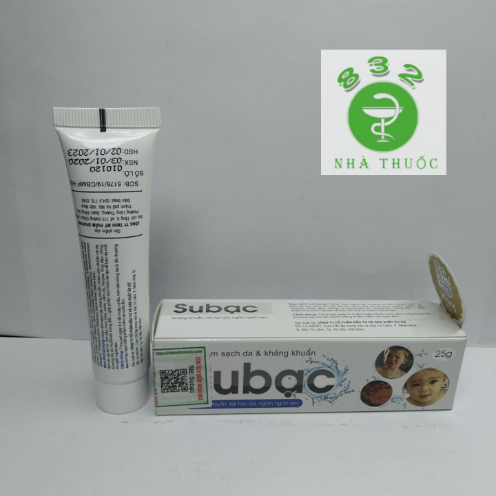 Gel Subạc  Sát Khuẩn, Tái Tạo Da, Ngăn Ngừa Sẹo