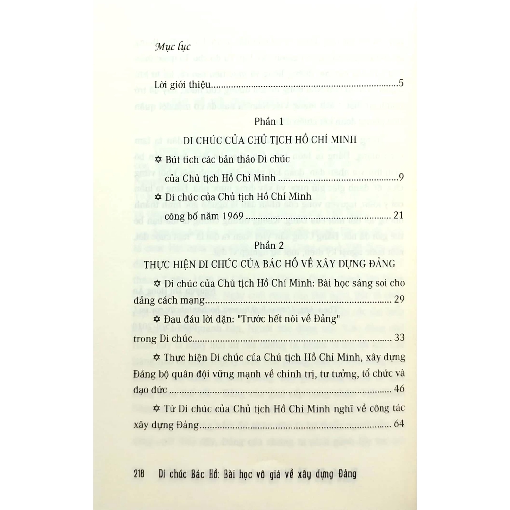 Sách - Di Chúc Bác Hồ - Bài Học Vô Giá Về Xây Dựng Đảng | BigBuy360 - bigbuy360.vn