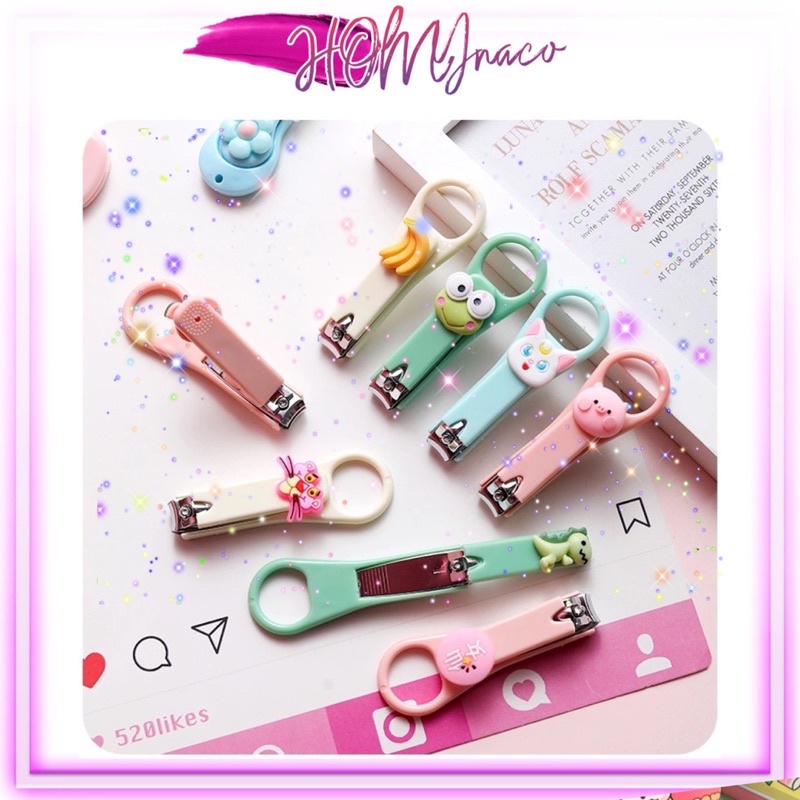 [Siêu dễ thương] Đồ Bấm Móng Tay Hoạt hình - Cắt móng hình hoa quả cute
