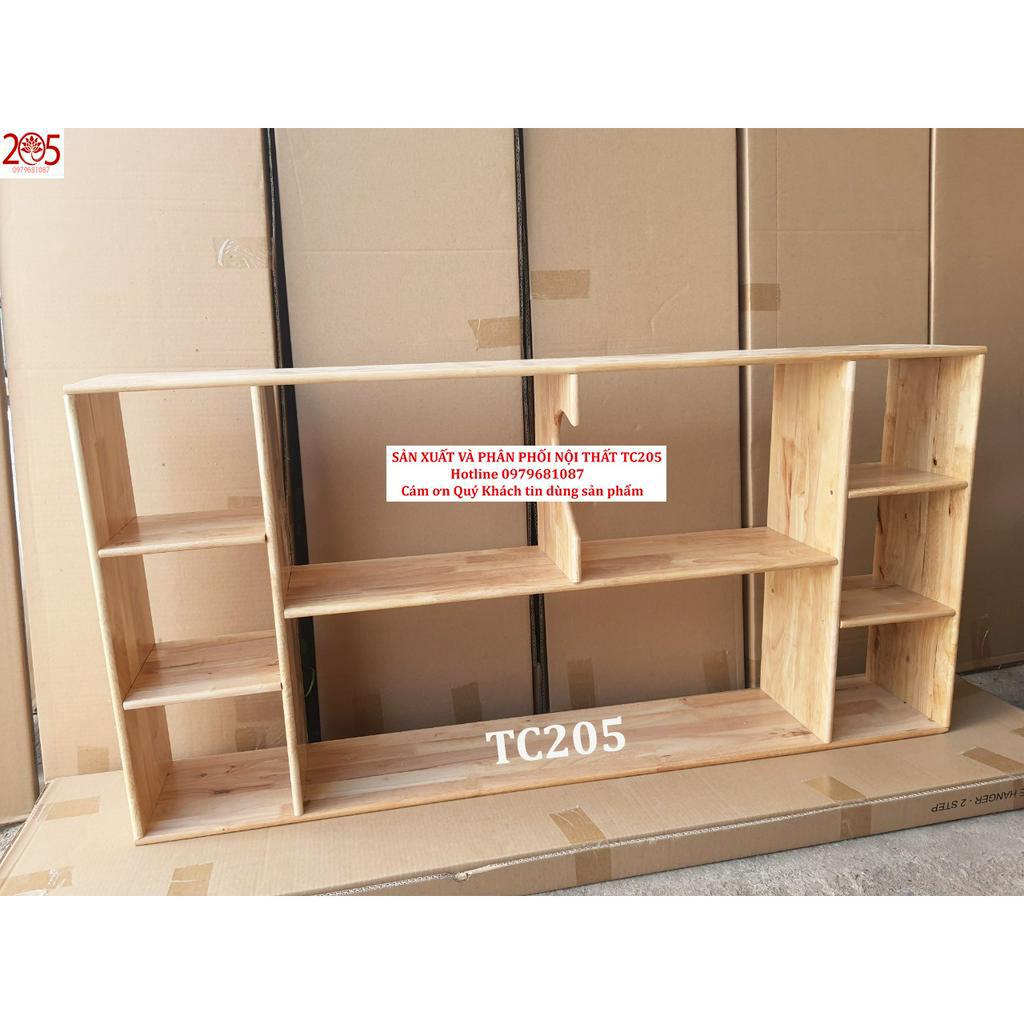 KỆ SÁCH TREO TƯỜNG GỖ DÀI 120CM SƠN HỆ NƯỚC  an toàn cho người tiêu dùng, tiêu chuẩn Xuấ Khẩu